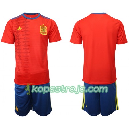 Billiga Fotbollströjor Spanien Barn Hemma tröja 2019 Kortärmad